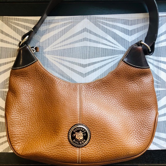 Dooney & Bourke Brown Leather Purse - Picture 2 of 12